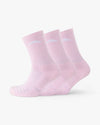 Crew Socks 3 Pack - Amalfi Pink