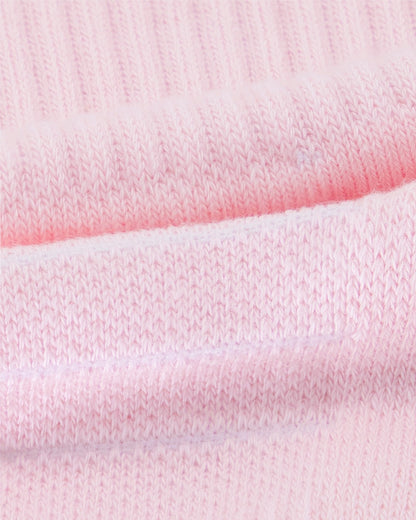 Crew Socks 3 Pack - Amalfi Pink
